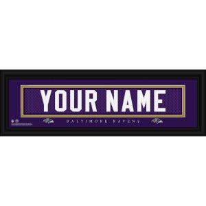 Baltimore Ravens Personalized Name Plate